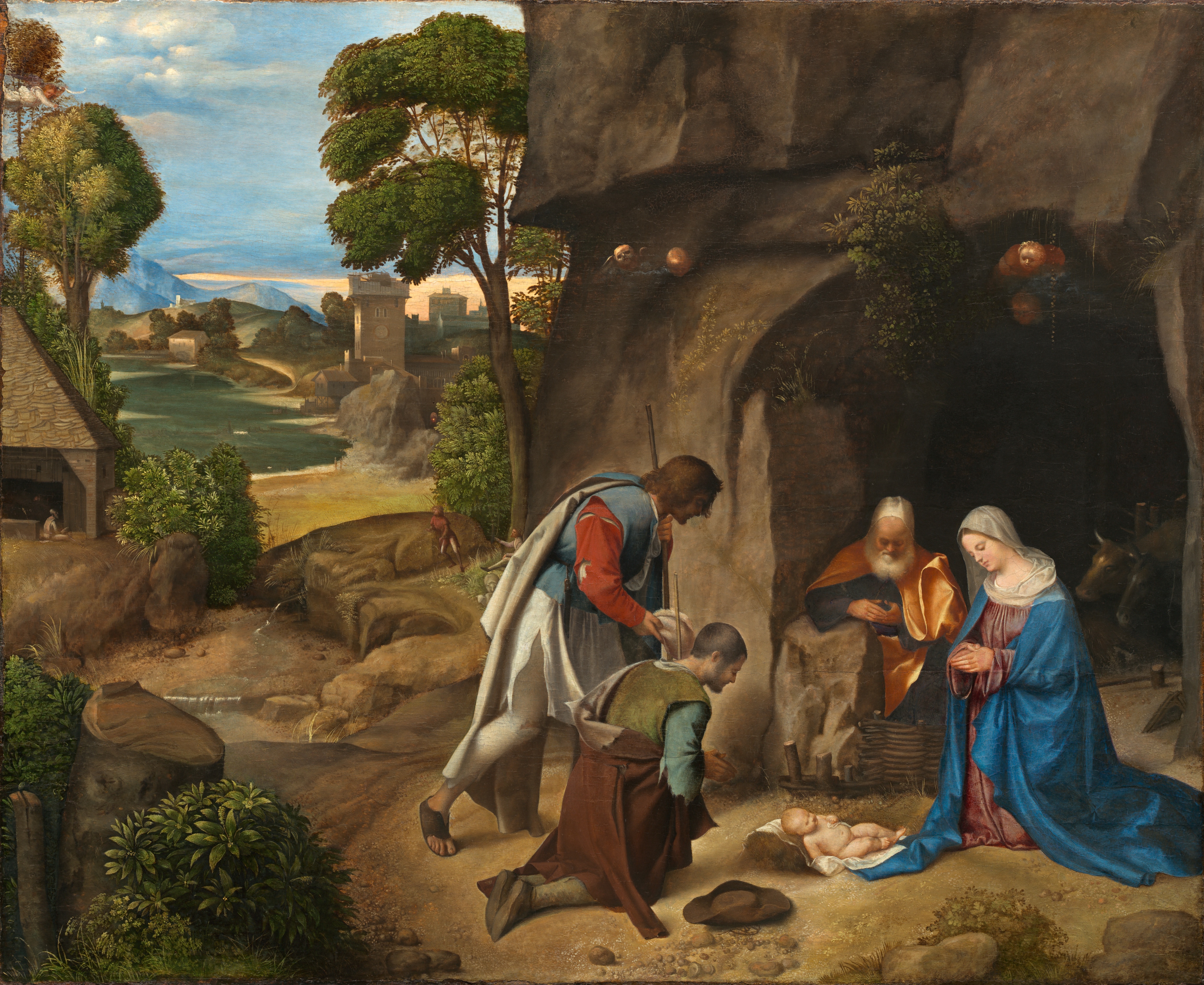 Adoration of the Shepherds - Giorgione