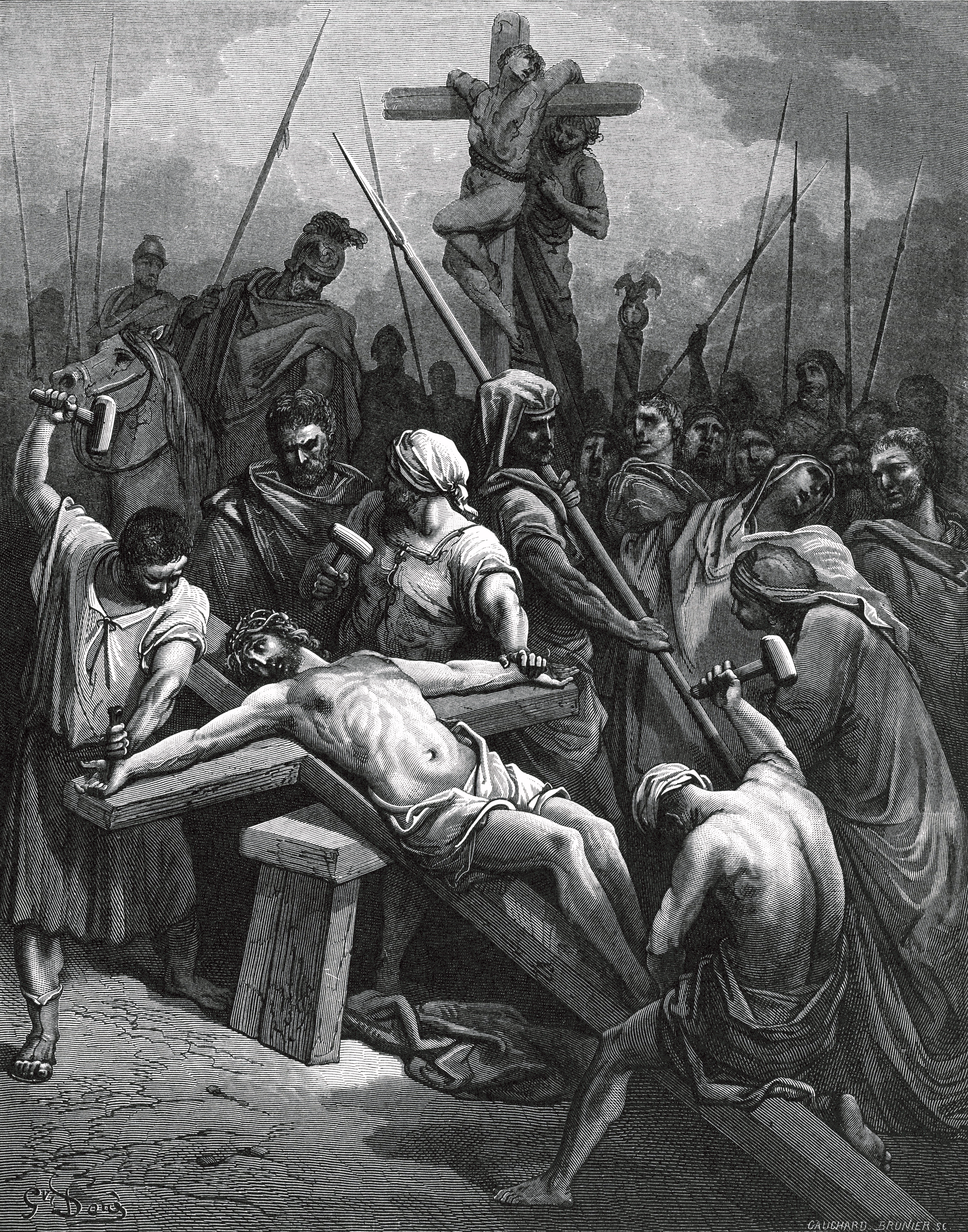 Crucifixion of Jesus - Gustave Doré